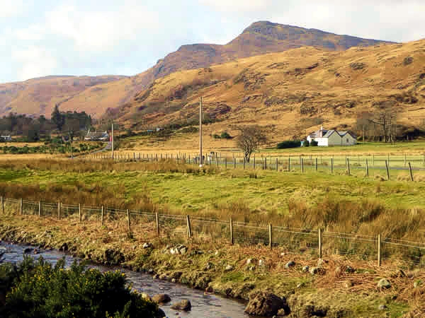 View of the cottage from distance