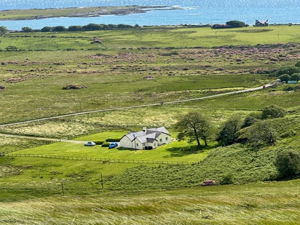 View of Fraoch Cottage in Mull