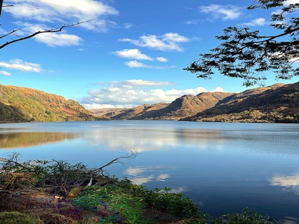 Loch Uisg on the Isle of Mull