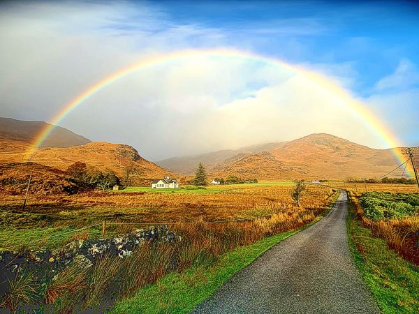 Rainbow over Lochbuie